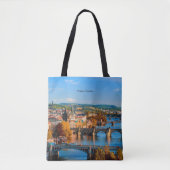 Tote Bag Ponts de Prague Czechia (Devant)