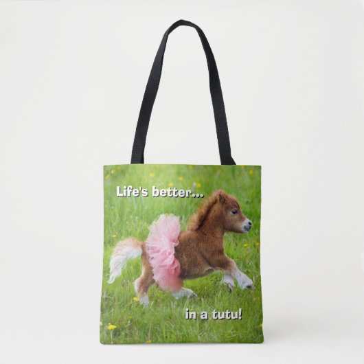 Tote Bag Pony à Tutu (Devant)