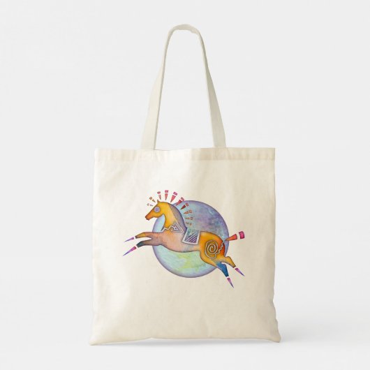 Tote Bag Pony Fourre-tout peint (Dos)