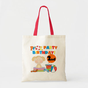 Tote Bag Pool Party 2e anniversaire Tshirts et cadeaux