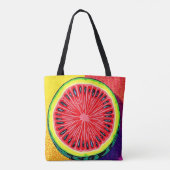 Tote Bag Pop Art de la pastèque (Dos)