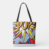 Tote Bag Pop Art Fourre-tout (Dos)