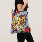 Tote Bag Pop Art Fourre-tout (De près)