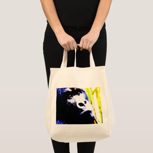 Tote Bag Pop Art Gorilla (Devant (produit))