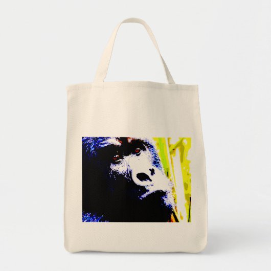 Tote Bag Pop Art Gorilla (Devant)