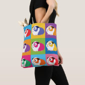 Tote Bag Pop Art Guinea Pigs (De près)