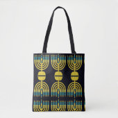 Tote Bag Pop Art Menorah (Devant)