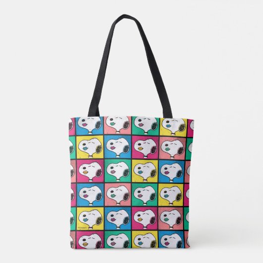 Tote Bag Pop Art Snoopy Lips | Mod pour vous Motif (Dos)
