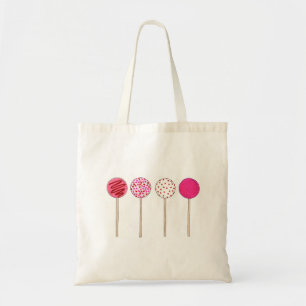 Tote Bag Pop de gâteau rose Saint Valentin Love Foodie