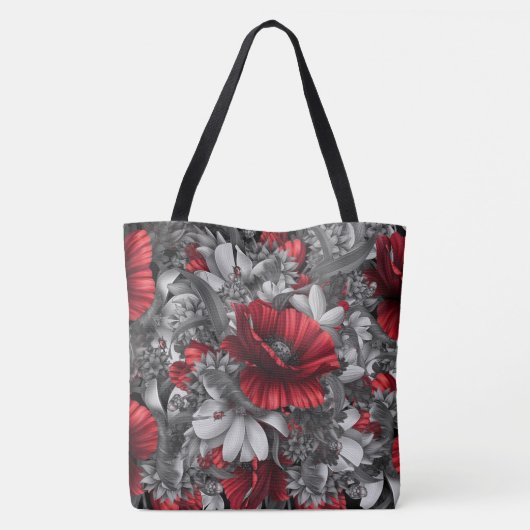 Tote Bag Pop de pavot (Dos)
