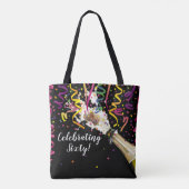 Tote Bag Pop Le Cork Et Célébrer (Dos)