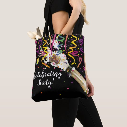 Tote Bag Pop Le Cork Et Célébrer (De près)
