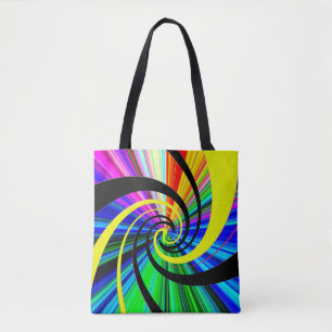 Tote Bag Pop psychédélique