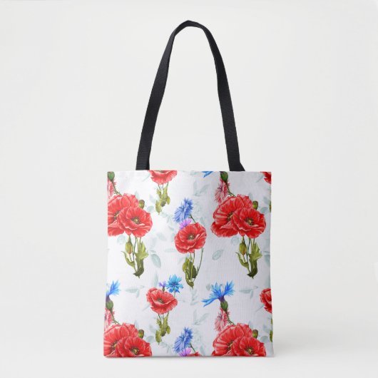 Tote Bag Poppies (Devant)