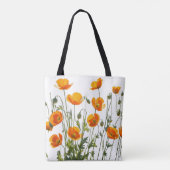 Tote Bag Poppies californiennes/galloises. Cadeau de la Fêt (Dos)