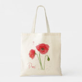 Tote Bag Poppies de printemps (Dos)