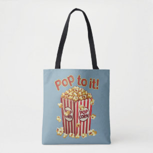 Tote Bag Poppin' avec Style - "Pop to it!"