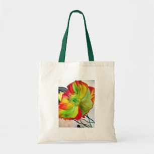 Tote Bag Poppy Art macro poppy