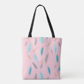 Tote Bag Popular Feathers Luxury Boho Collection (Dos)