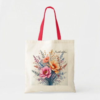 Tote Bag Popular Wildflowers Beautiful Luxury Collection