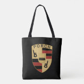 Tote Bag Porche de luxe Knockoff Funny (Dos)