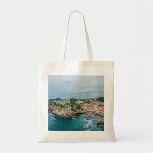 Tote Bag Port et centre-ville de Dubrovnik (Devant)