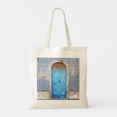 Tote Bag Porte bleue Portugal (Dos)