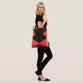 Tote Bag "Porte de couture artisanale : Design exclusif" (Sur le modèle)
