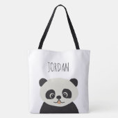 Tote Bag Porte de panda personnalisées (Dos)