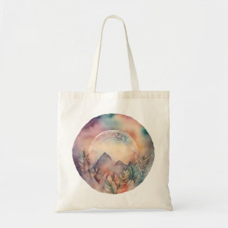 Tote Bag Porte de Serenity : Montagnes et Foliage