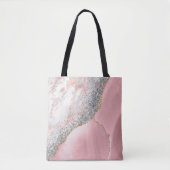 Tote Bag Porte en marbre rose (Devant)