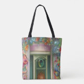 Tote Bag Porte fleurie (Dos)