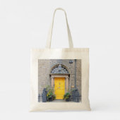 Tote Bag Porte géorgienne jaune à Dublin (Dos)