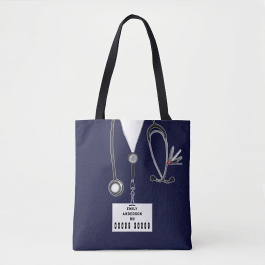Tote Bag Porte-infirmière (Devant)