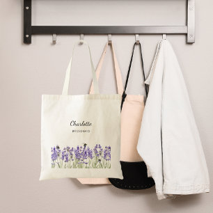 Tote Bag Porte-mère fleurs de lavande