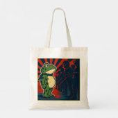 Tote Bag Portland Frog Protest (Dos)