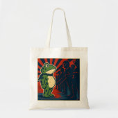 Tote Bag Portland Frog Protest (Devant)