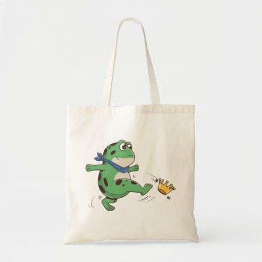 Tote Bag Portland Frog Protest Anti ICE (Devant)