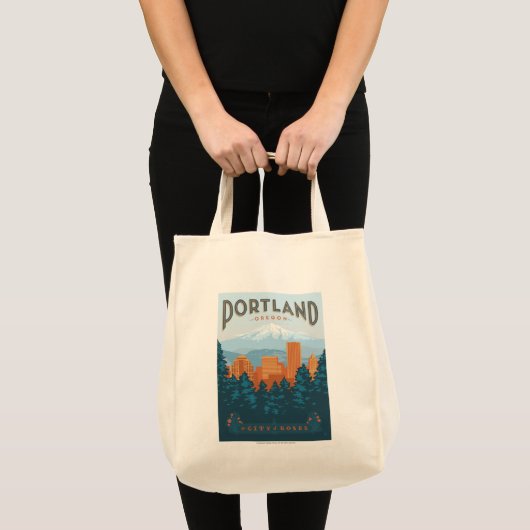 Tote Bag Portland, OU (Devant (produit))