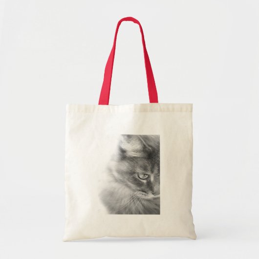 Tote Bag Portrait "Angel Kitty" (Devant)