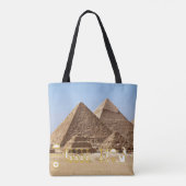 Tote Bag Portrait coloré Nefertiti (Dos)