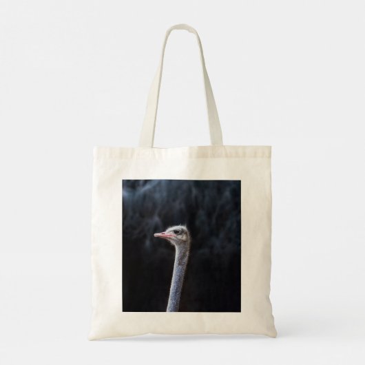 Tote Bag portrait d'autruche (Dos)