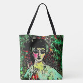 Tote Bag Portrait de Beauté Gothique (Dos)