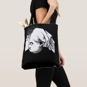 Tote Bag Portrait de bois de la reine Victoria (De près)