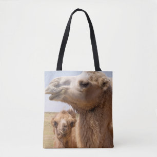 Tote Bag Portrait de chameau de Bactriane