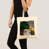 Tote Bag Portrait de Colvert mâle (Devant (produit))