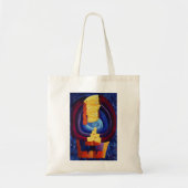 Tote Bag Portrait de famille moderne ensemble (Devant)