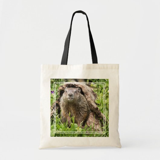 Tote Bag Portrait de fond dans un journal de blocage (Devant)
