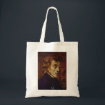 Tote Bag Portrait de Frederic Chopin par Eugene Delacroix<br><div class="desc">Portrait de Frederic Chopin par Eugene Delacroix</div>