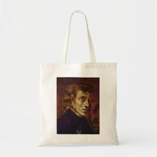 Tote Bag Portrait de Frederic Chopin par Eugene Delacroix